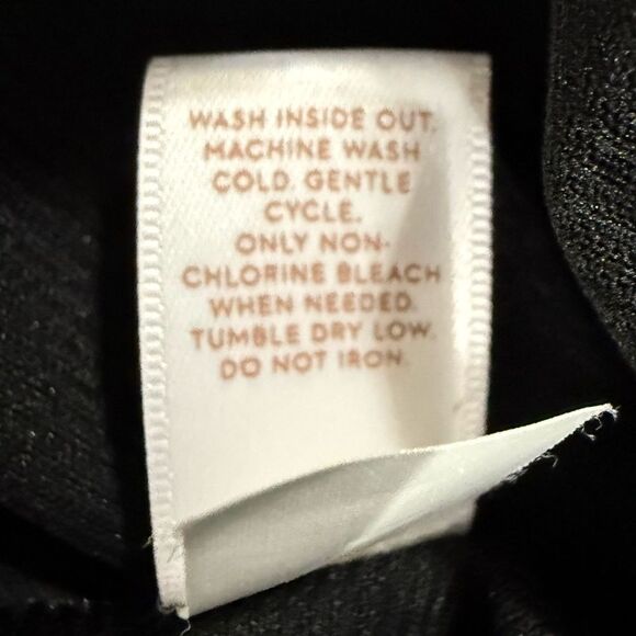 LC Lauren Conrad Black Floral Half Sleeve Dress Size XL - Picture 8 of 8